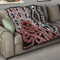 New Zealand Quilt Aotearoa Kowhaiwhai Mix Taniko Art - Wonder Print Shop