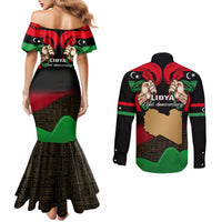 libya-independence-day-couples-matching-mermaid-dress-and-long-sleeve-button-shirt-happy-24-december-african-pattern-flag-style