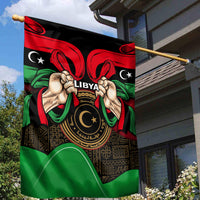 Libya Independence Day Garden Flag Happy 24 December African Pattern Flag Style - Wonder Print Shop