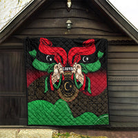 Libya Independence Day Quilt Happy 24 December African Pattern Flag Style - Wonder Print Shop