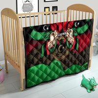 Libya Independence Day Quilt Happy 24 December African Pattern Flag Style - Wonder Print Shop