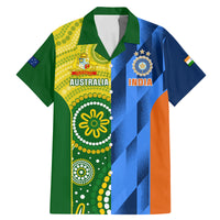 Australia And India Cricket Family Matching Mermaid Dress and Hawaiian Shirt 2023 World Cup Final Together - Wonder Print Shop