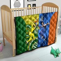 Australia And India Cricket Quilt 2023 World Cup Final Together - Wonder Print Shop
