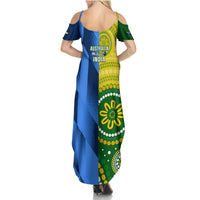 Australia And India Cricket Summer Maxi Dress 2023 World Cup Final Together - Wonder Print Shop