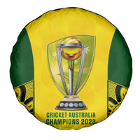 Australia Cricket Spare Tire Cover World Cup Go Champions 2023 Indigenous - Wonder Print Shop