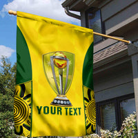 Custom Australia Cricket Garden Flag World Cup Go Champions 2023 Indigenous - Wonder Print Shop