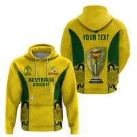 Custom Australia Cricket Hoodie World Cup Go Champions 2023 Indigenous - Wonder Print Shop