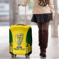 Custom Australia Cricket Luggage Cover World Cup Go Champions 2023 Indigenous - Wonder Print Shop