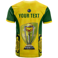 Custom Australia Cricket T Shirt World Cup Go Champions 2023 Indigenous - Wonder Print Shop