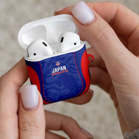Japan Football AirPods Case 2026 Come On Samurai Blue - Wonder Print Shop