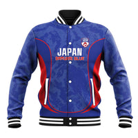 Custom Japan Football Baseball Jacket 2026 Come On Samurai Blue - Wonder Print Shop