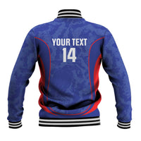 Custom Japan Football Baseball Jacket 2026 Come On Samurai Blue - Wonder Print Shop