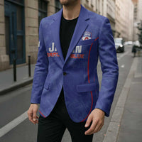 Custom Japan Football Blazer 2026 Come On Samurai Blue - Wonder Print Shop