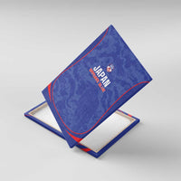 Japan Football Canvas Wall Art 2026 Come On Samurai Blue - Wonder Print Shop