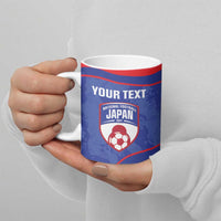 Custom Japan Football Ceramic Mug 2026 Come On Samurai Blue - Wonder Print Shop