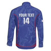 Custom Japan Football Family Matching Mermaid Dress and Hawaiian Shirt 2026 Come On Samurai Blue - Wonder Print Shop