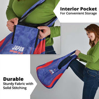 Japan Football Grocery Bag 2026 Come On Samurai Blue - Wonder Print Shop