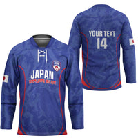 Custom Japan Football Hockey Jersey 2026 Come On Samurai Blue - Wonder Print Shop