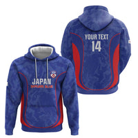 Custom Japan Football Hoodie 2026 Come On Samurai Blue - Wonder Print Shop