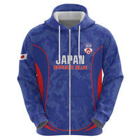 Custom Japan Football Hoodie 2026 Come On Samurai Blue - Wonder Print Shop