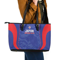 Japan Football Leather Tote Bag 2026 Come On Samurai Blue - Wonder Print Shop