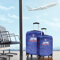 Japan Football Luggage Cover 2026 Come On Samurai Blue - Wonder Print Shop