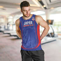 Custom Japan Football Men Tank Top 2026 Come On Samurai Blue - Wonder Print Shop