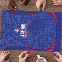 Japan Football Puzzle 2026 Come On Samurai Blue - Wonder Print Shop