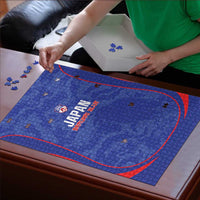 Japan Football Puzzle 2026 Come On Samurai Blue - Wonder Print Shop
