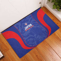 Japan Football Rubber Doormat 2026 Come On Samurai Blue - Wonder Print Shop