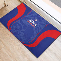 Japan Football Rubber Doormat 2026 Come On Samurai Blue - Wonder Print Shop