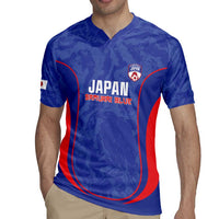 Custom Japan Football Rugby Jersey 2026 Come On Samurai Blue - Wonder Print Shop