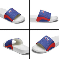 Japan Football Slide Sandals 2026 Come On Samurai Blue - Wonder Print Shop