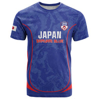 Custom Japan Football T Shirt 2026 Come On Samurai Blue - Wonder Print Shop