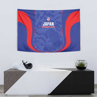 Japan Football Tapestry 2026 Come On Samurai Blue - Wonder Print Shop