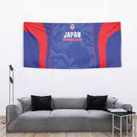 Japan Football Tapestry 2026 Come On Samurai Blue - Wonder Print Shop
