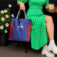 Japan Football Tote Bag 2026 Come On Samurai Blue - Wonder Print Shop