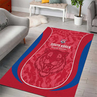 South Korea Football Area Rug 2026 Come On Taegeuk Warriors - Wonder Print Shop
