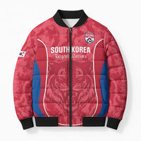 Custom South Korea Football Bomber Puffer Jacket 2026 Come On Taegeuk Warriors - Wonder Print Shop