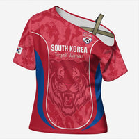 Custom South Korea Football Cross Shoulder Shirt 2026 Come On Taegeuk Warriors - Wonder Print Shop