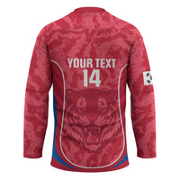 Custom South Korea Football Hockey Jersey 2026 Come On Taegeuk Warriors - Wonder Print Shop