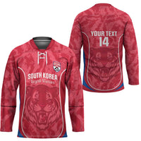 Custom South Korea Football Hockey Jersey 2026 Come On Taegeuk Warriors - Wonder Print Shop