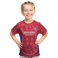 Custom South Korea Football Kid T Shirt 2026 Come On Taegeuk Warriors - Wonder Print Shop