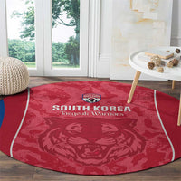 South Korea Football Round Carpet 2026 Come On Taegeuk Warriors - Wonder Print Shop