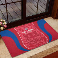 South Korea Football Rubber Doormat 2026 Come On Taegeuk Warriors - Wonder Print Shop