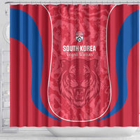South Korea Football Shower Curtain 2026 Come On Taegeuk Warriors - Wonder Print Shop