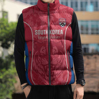 Custom South Korea Football Sleeveless Puffer Jacket 2026 Come On Taegeuk Warriors - Wonder Print Shop