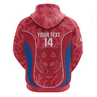 Custom South Korea Football Zip Hoodie 2026 Come On Taegeuk Warriors - Wonder Print Shop