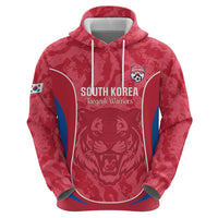 Custom South Korea Football Zip Hoodie 2026 Come On Taegeuk Warriors - Wonder Print Shop