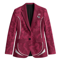 Custom Qatar Football Blazer 2026 Come On The Maroons - Wonder Print Shop